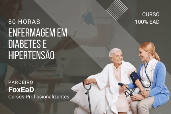 Enfermagem em diabetes e hipertensão - 80 Horas